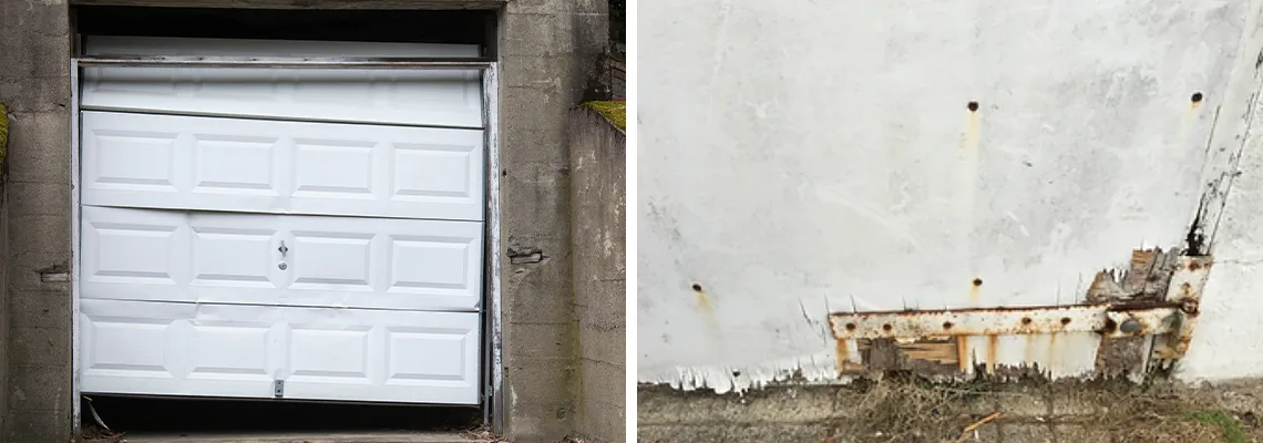 Rotten Commercial Garage Door Repair in Boca Raton