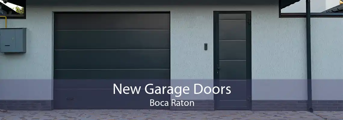 New Garage Doors Boca Raton
