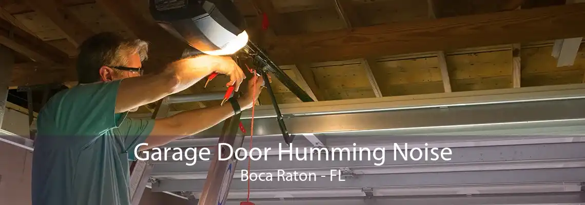 Garage Door Humming Noise Boca Raton - FL