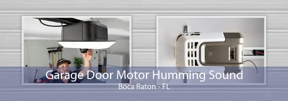 Garage Door Motor Humming Sound Boca Raton - FL